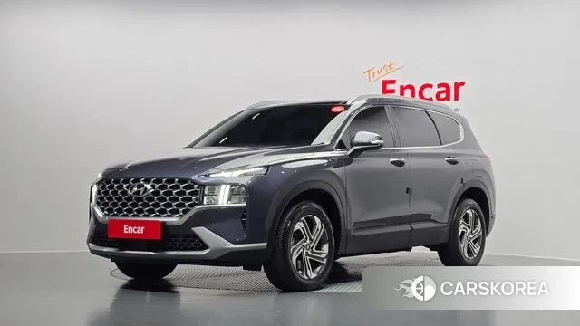 Hyundai The New Santa Fe 2021 Серый из Кореи
