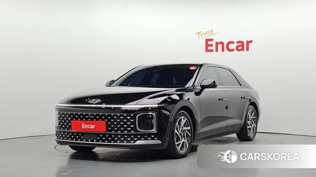 Hyundai Grandeur (GN7) 2023 Черный из Кореи