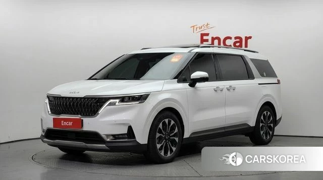 Kia Carnival 4th generation 2021 Белый из Кореи