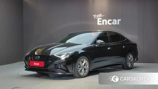 Hyundai Sonata (DN8) 2021 Черный из Кореи