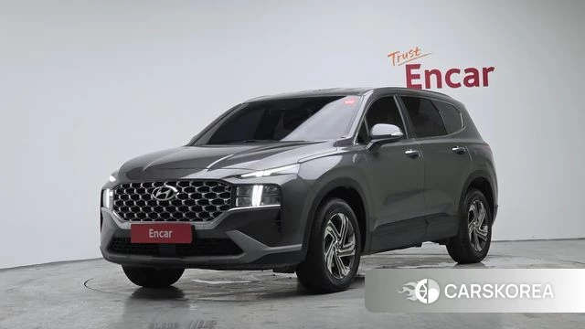 Hyundai The New Santa Fe 2021 Серый из Кореи