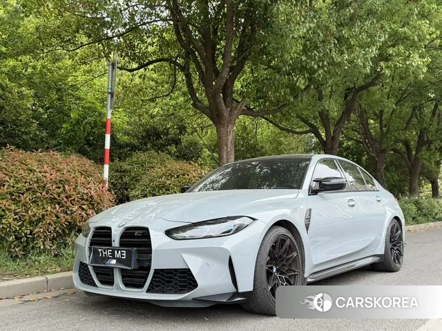 BMW M3 2024 Серебристо-серый из Китая