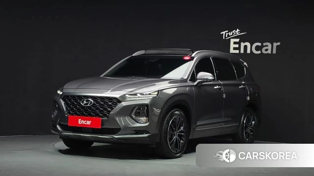 Hyundai Santa Fe TM 2018 Серый из Кореи