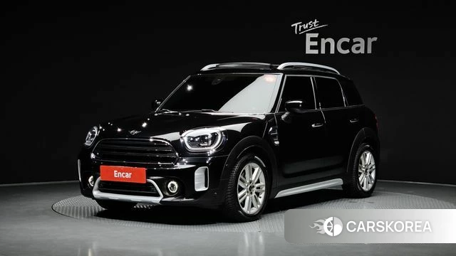 Mini Cooper Countryman 2023 Черный из Кореи