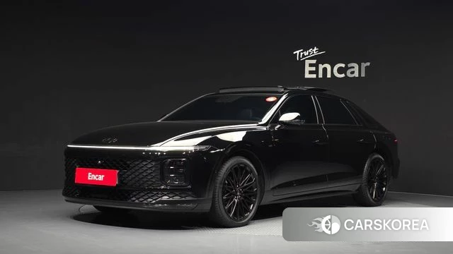 Hyundai Grandeur Hybrid (GN7) 2026 Черный из Кореи