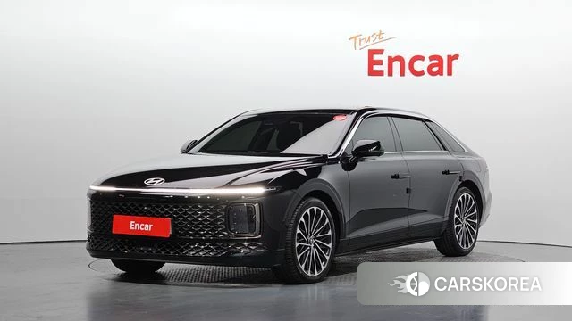 Hyundai Grandeur Hybrid (GN7) 2023 Черный из Кореи
