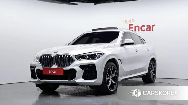 BMW X6 (G06) 2023 Белый из Кореи