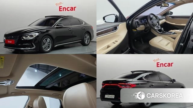 Hyundai Grandeur IG 2019 Черный из Кореи