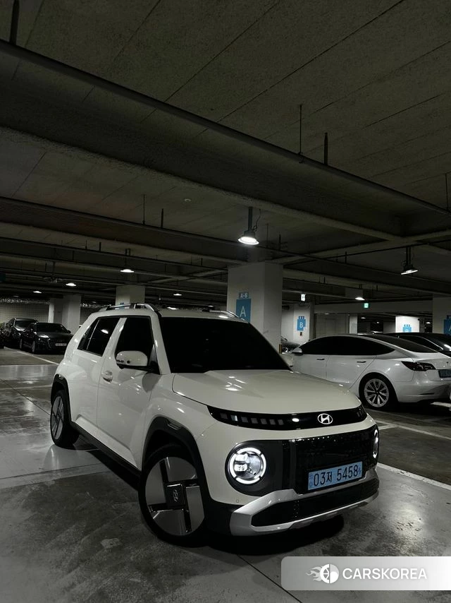 Hyundai Casper Electric 2026 Жемчужный цвет из Кореи