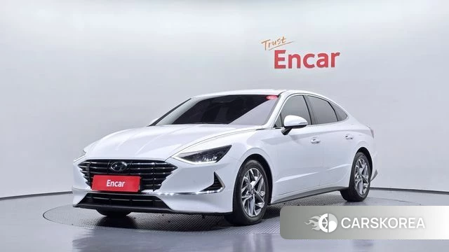 Hyundai Sonata (DN8) 2019 Белый из Кореи