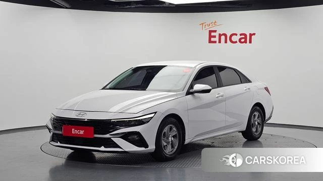 Hyundai The New Avante (CN7) 2023 Белый из Кореи