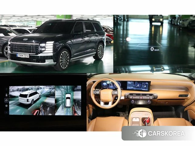 Hyundai Palisade (LX3) 2025 Темно-зеленый из Кореи