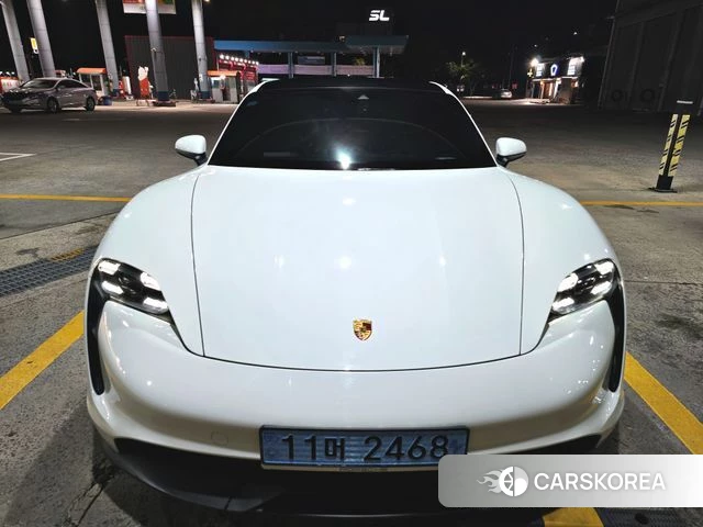 Porsche Taycan 2021 Белый из Кореи