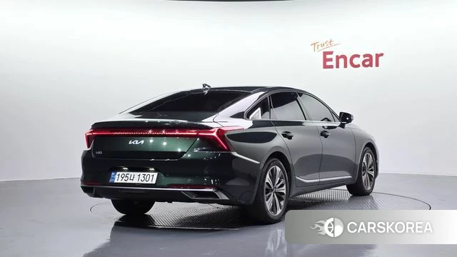 Kia K8 2022 Темно-зеленый из Кореи