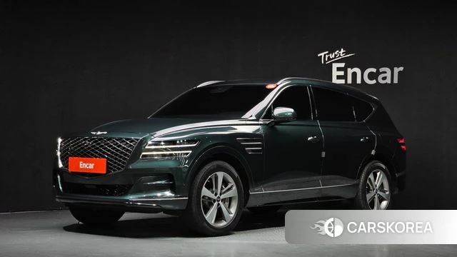 Genesis GV80 2021 Темно-зеленый из Кореи
