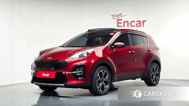 Kia Sportage The Bold 2018 Красный из Кореи