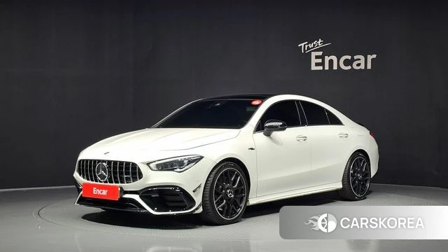 Mercedes-Benz CLA-Class C118 2020 Белый из Кореи