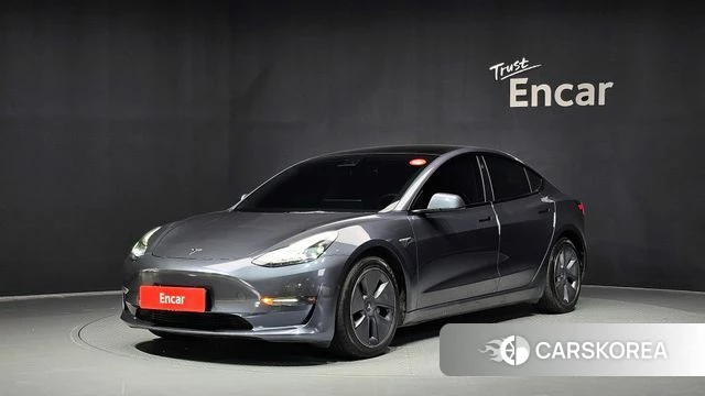 Tesla Model 3 2022 Серый из Кореи
