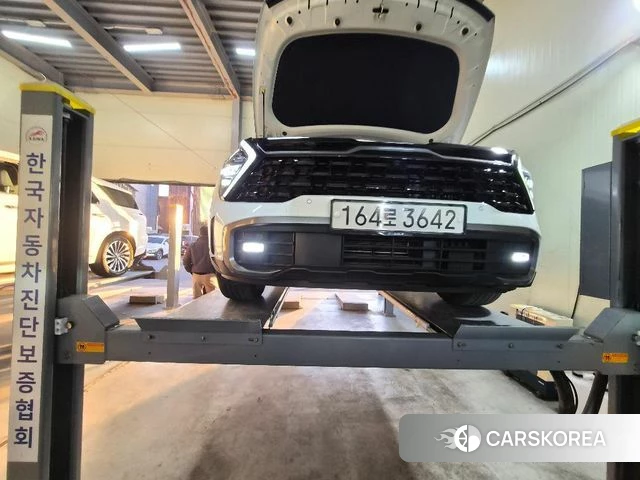 Kia Sportage 5th Generation Hybrid 2021 Белый из Кореи