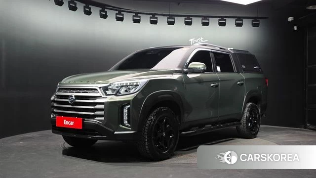 Ssangyong The New Rexton Sport 2023 Зеленый из Кореи