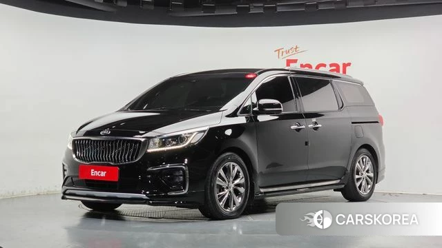 Kia The New Carnival 2019 Черный из Кореи