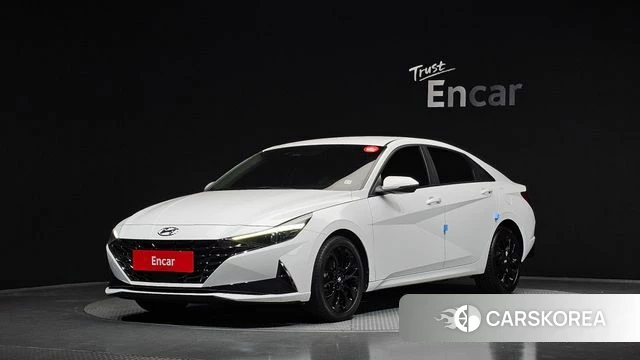 Hyundai Avante (CN7) 2021 Белый из Кореи, фото 2