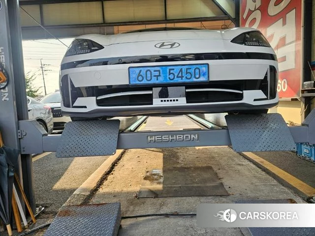 Hyundai Ionic 6 2022 Белый из Кореи