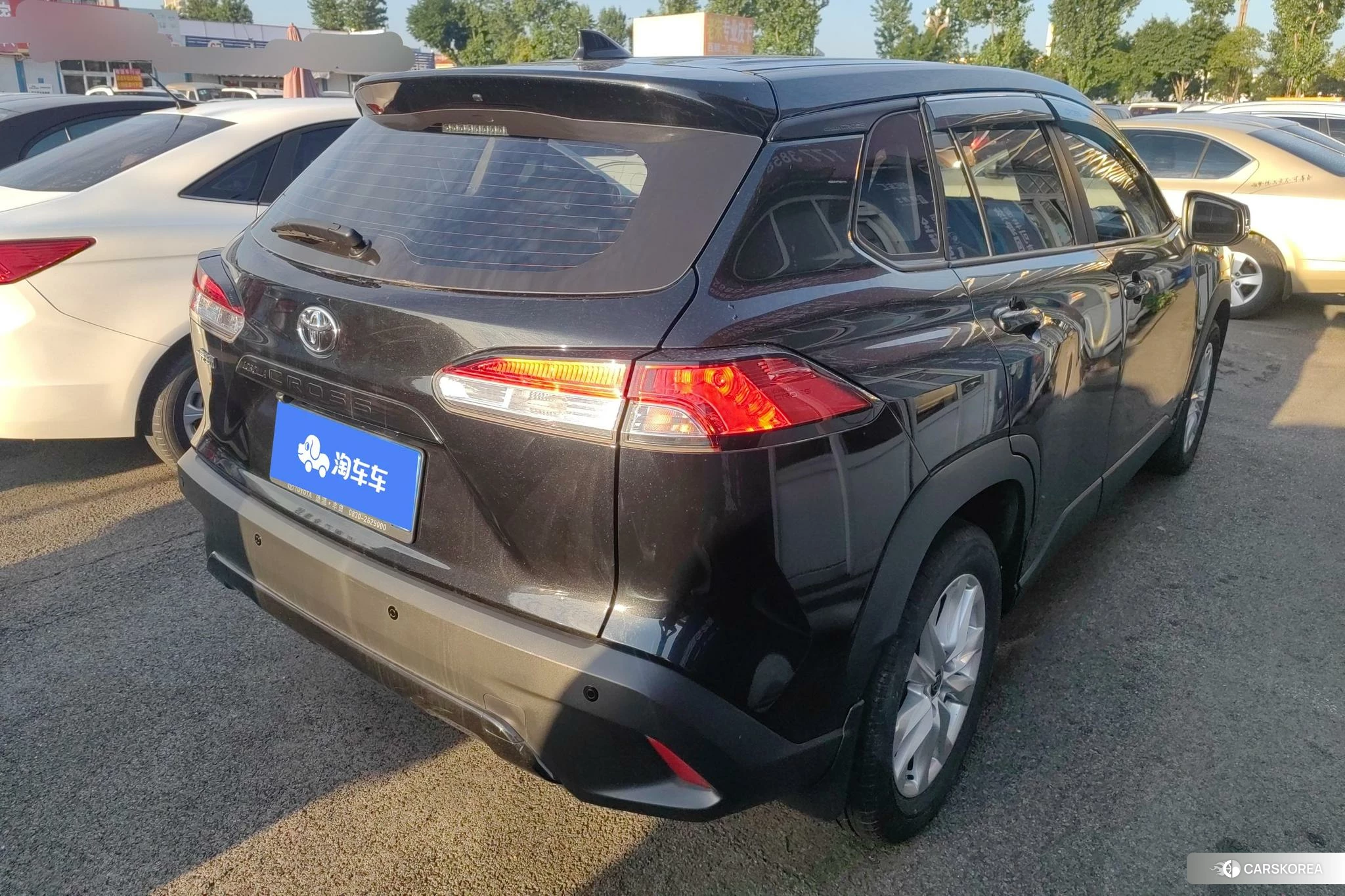 Toyota Corolla 2023 Черный из Китая