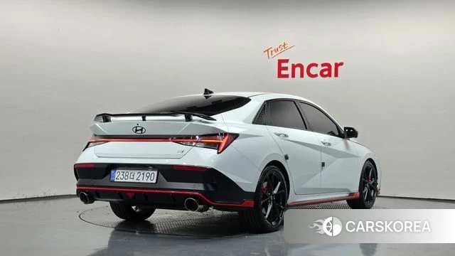 Hyundai The New Avante (CN7) 2025 Белый из Кореи