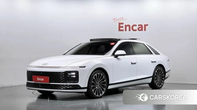 Hyundai Grandeur Hybrid (GN7) 2024 Белый из Кореи