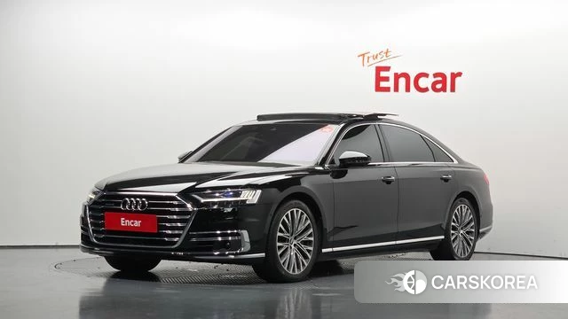 Audi A8 (D5) 2021 Черный из Кореи