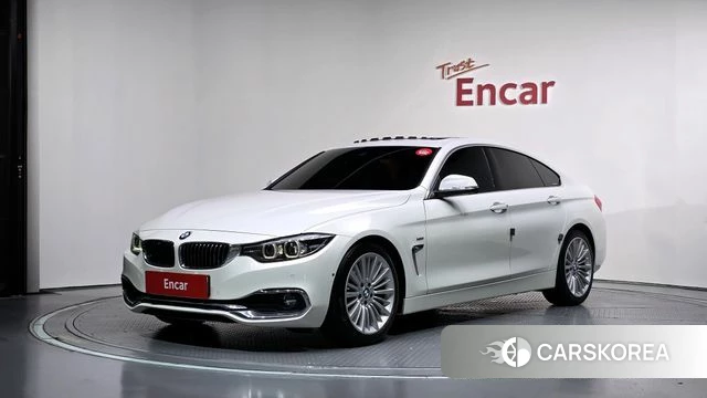 BMW 4 Series (F32) 2018 Белый из Кореи
