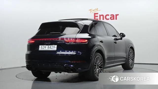 Porsche Cayenne (PO536) 2019 Синий из Кореи