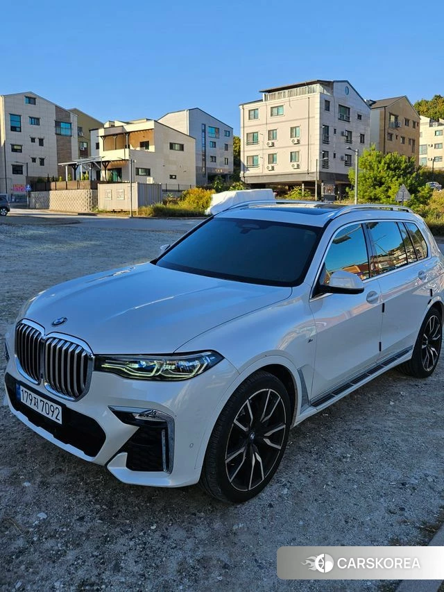BMW X7 (G07) 2020 Белый из Кореи
