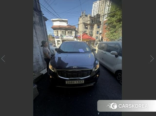 Kia The New Carnival 2018 Серый из Кореи