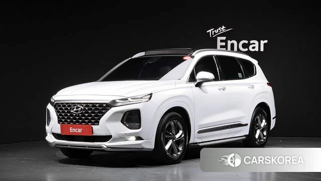 Hyundai Santa Fe TM 2018 Белый из Кореи