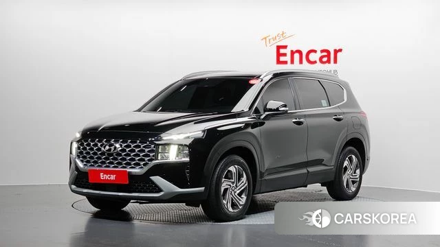 Hyundai The New Santa Fe 2021 Черный из Кореи