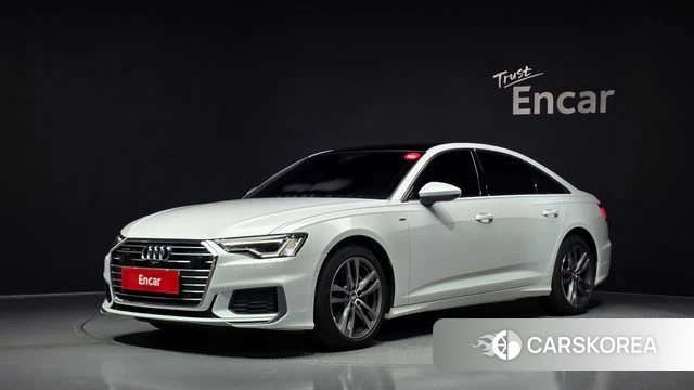 Audi A6 (C8) 2020 Белый из Кореи