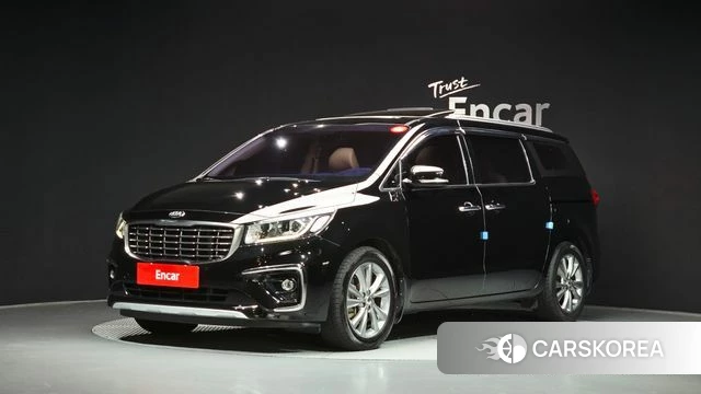 Kia The New Carnival 2018 Черный из Кореи