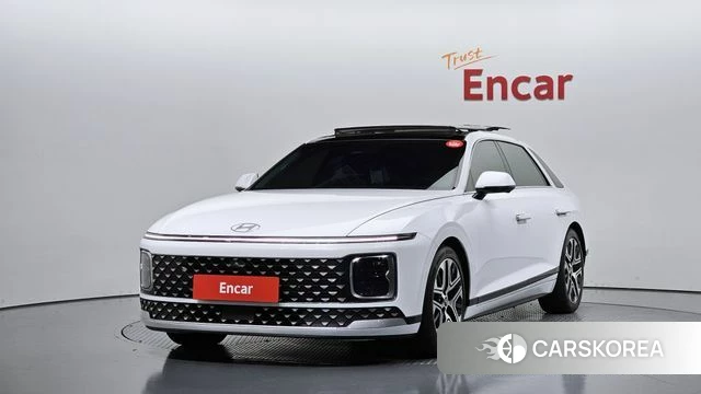 Hyundai Grandeur (GN7) 2023 Белый из Кореи