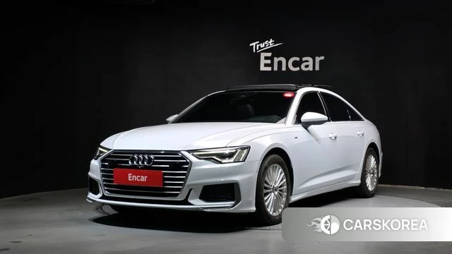 Audi A6 (C8) 2020 Белый из Кореи