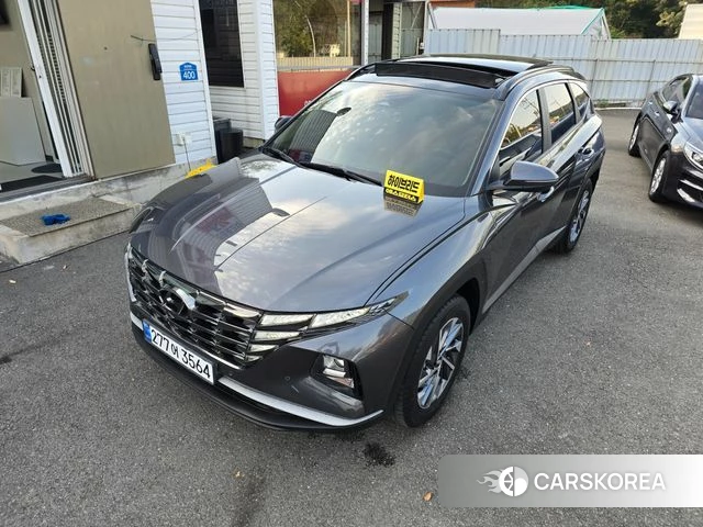 Hyundai Tucson Hybrid (NX4) 2022 Серый из Кореи