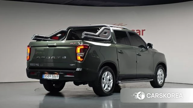 Ssangyong The New Rexton Sport 2025 Зеленый из Кореи