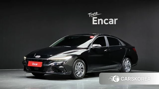 Hyundai The New Avante (CN7) 2023 Черный из Кореи