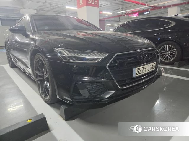 Audi A7 (4K) 2020 Черный из Кореи