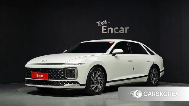 Hyundai Grandeur Hybrid (GN7) 2023 Белый из Кореи