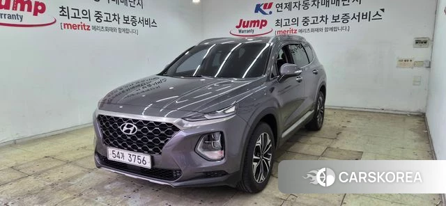 Hyundai Santa Fe TM 2018 Серый из Кореи