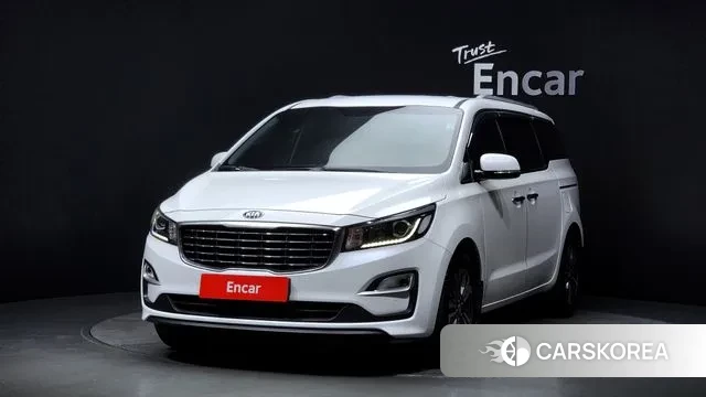 Kia The New Carnival 2019 Белый из Кореи