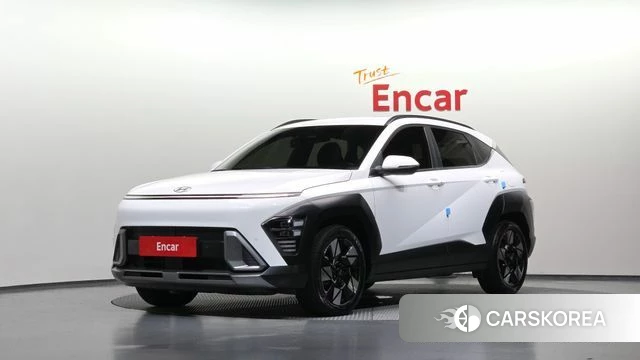 Hyundai Kona Hybrid (SX2) 2023 Белый из Кореи