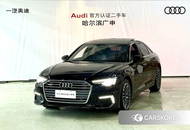 Audi A6L 2021 Черный из Китая